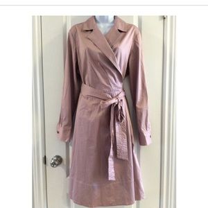 Dusty Rose Wrap Dress